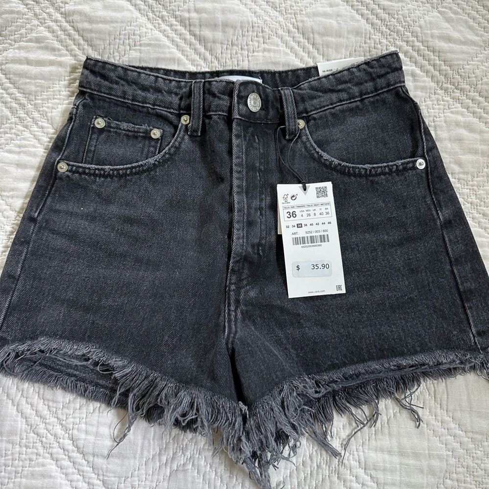 Zara jean shorts
